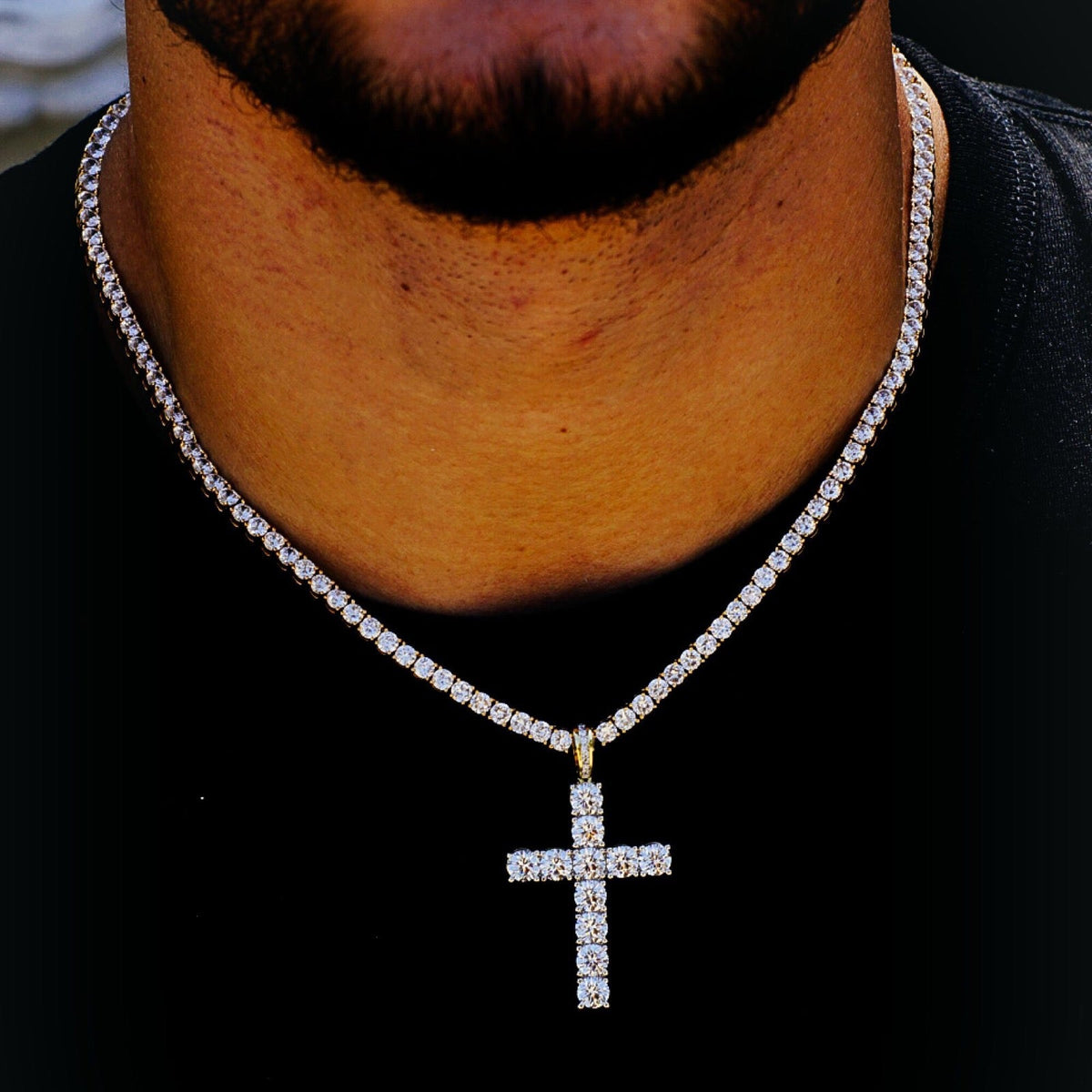 Galore 3MM CZ Tennis Chain & Pendant Bundle
