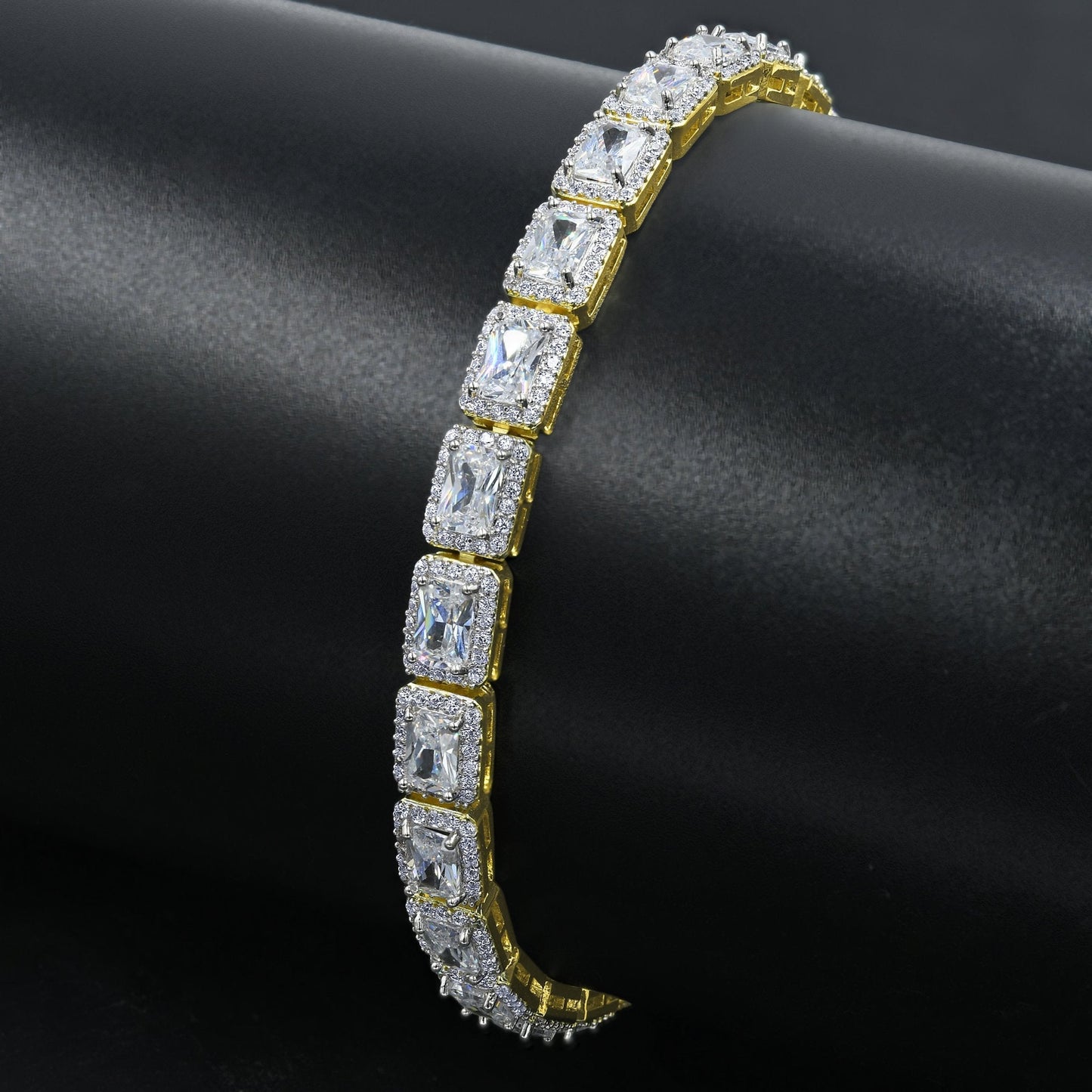 Foxy 6MM Square CZ Tennis Bracelet