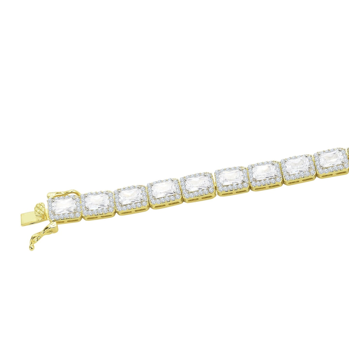 Foxy 6MM Square CZ Tennis Bracelet