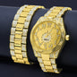 Moonbeam CZ Stone Watch & Bracelet Set