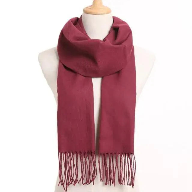 Solid Warm Winter Scarf