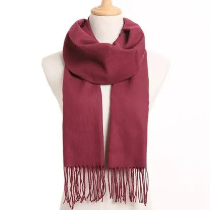 Solid Warm Winter Scarf