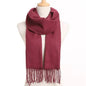 Solid Warm Winter Scarf