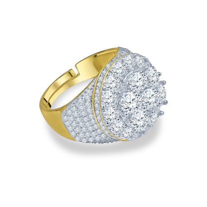 Angelic 925 Sterling Silver CZ Ring