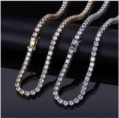 Sparkle 3MM 925 Silver CZ Tennis Choker