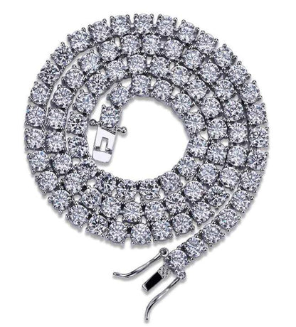 Sparkle 3MM 925 Silver CZ Tennis Choker