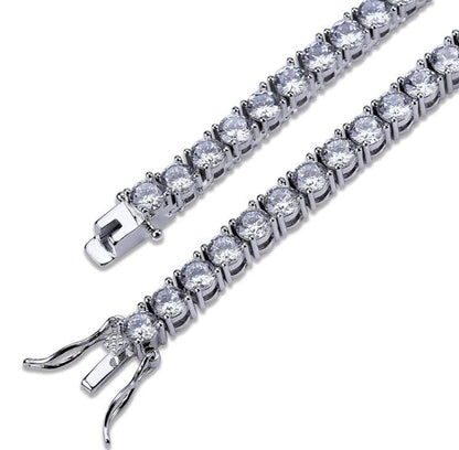 Sparkle 3MM 925 Silver CZ Tennis Choker
