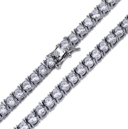 Sparkle 3MM 925 Silver CZ Tennis Choker