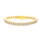 Bibelot 6MM 925 Silver CZ Cuban Bracelet