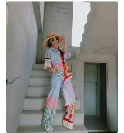 Belt Strap Wide Brim Straw Panama Sun Hat