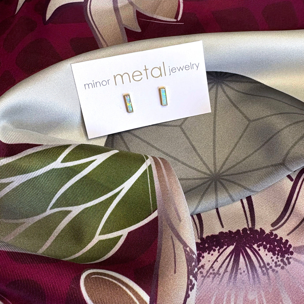 Saguaro Blossom Silk Scarf - Statement Size
