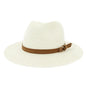 Oversized Panama Jazz Trilby Straw Sun Hat