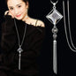 Gray Crystal Choker Necklace