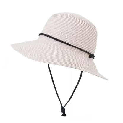 Korean Dome Basin Breathable Straw Sun Hat