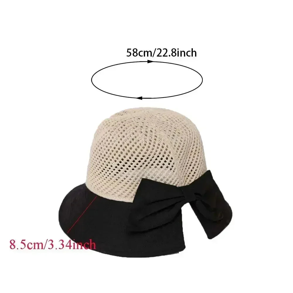 Foldable Wide Brim Bucket Hat | Ponytail Friendly