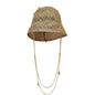 Hepburn Style Wide Brim Straw Sun Hat