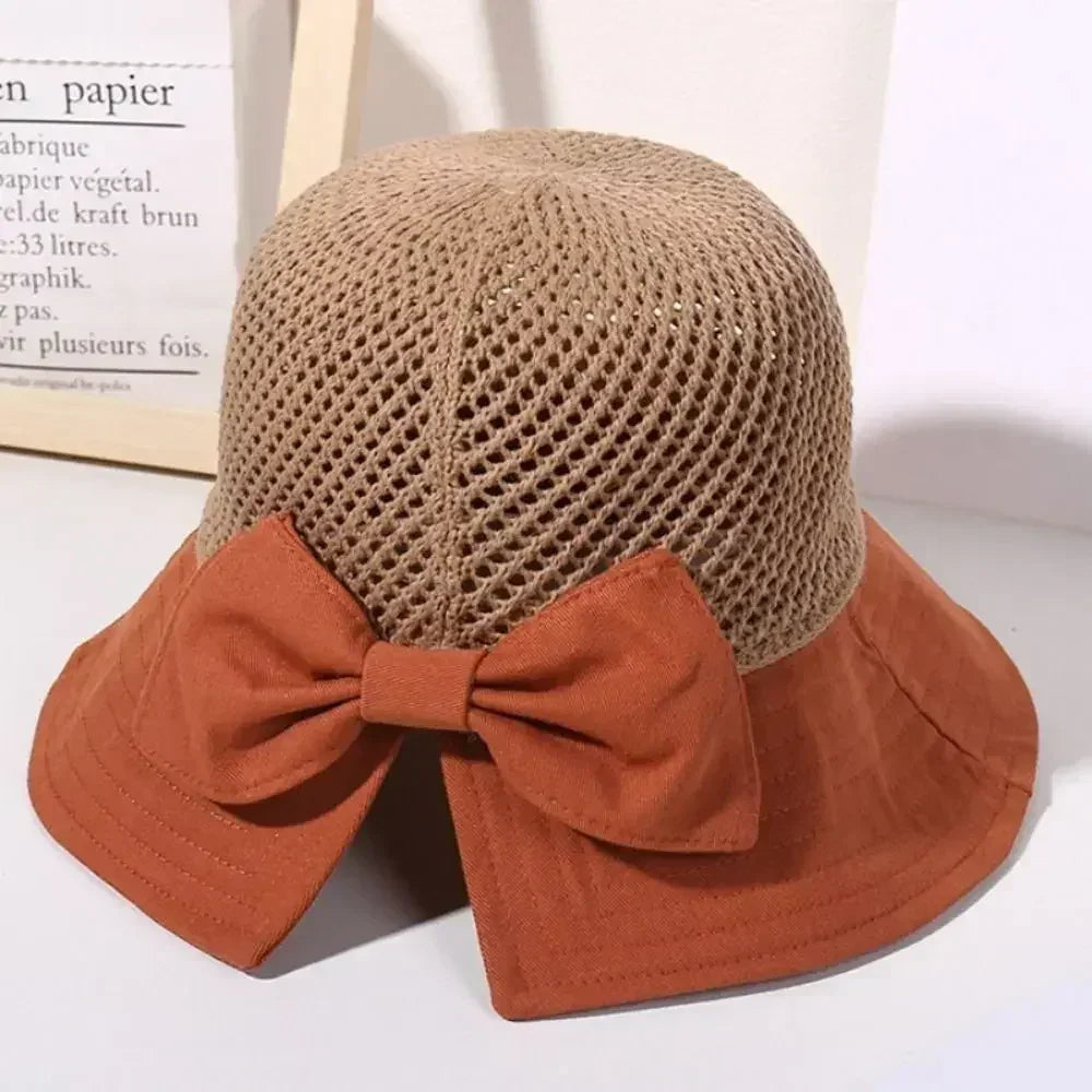 Foldable Wide Brim Bucket Hat | Ponytail Friendly