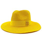 Hepburn Style Wide Brim Straw Sun Hat
