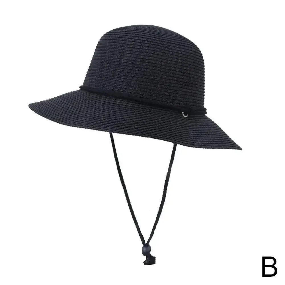 Korean Dome Basin Breathable Straw Sun Hat
