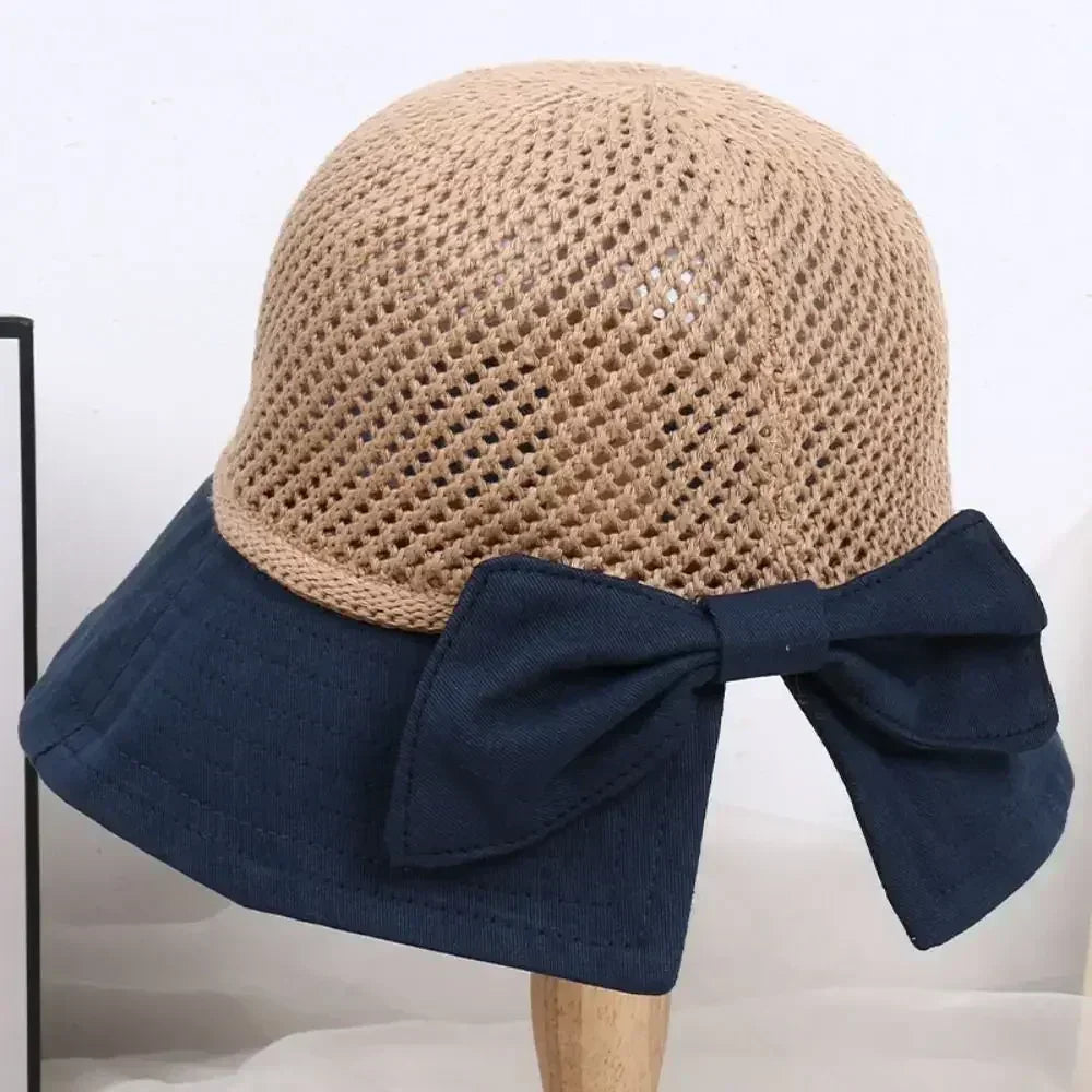 Foldable Wide Brim Bucket Hat | Ponytail Friendly