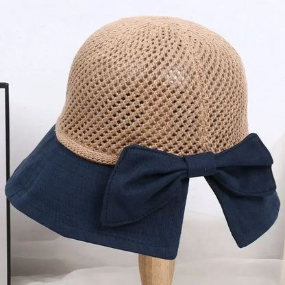Foldable Wide Brim Bucket Hat | Ponytail Friendly