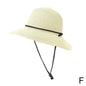Korean Dome Basin Breathable Straw Sun Hat