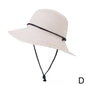 Korean Dome Basin Breathable Straw Sun Hat