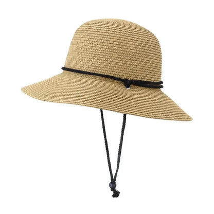 Korean Dome Basin Breathable Straw Sun Hat