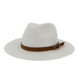 Oversized Panama Jazz Trilby Straw Sun Hat