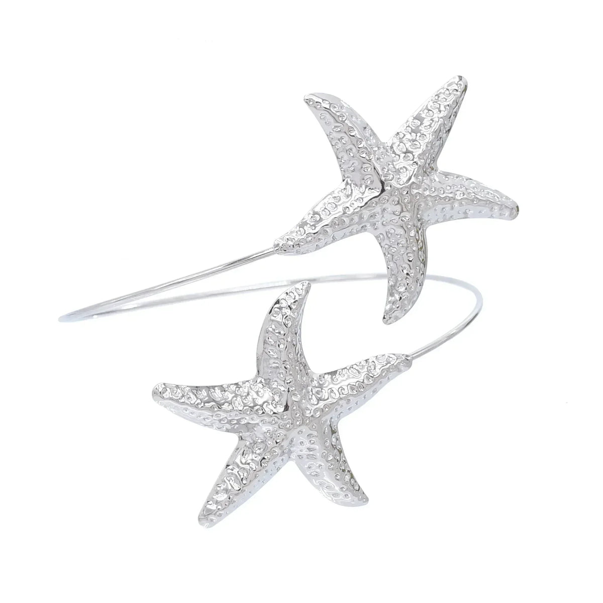 Gold Starfish Cuff Bracelet