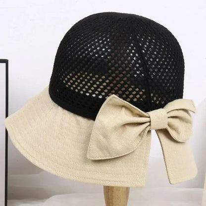 Foldable Wide Brim Bucket Hat | Ponytail Friendly