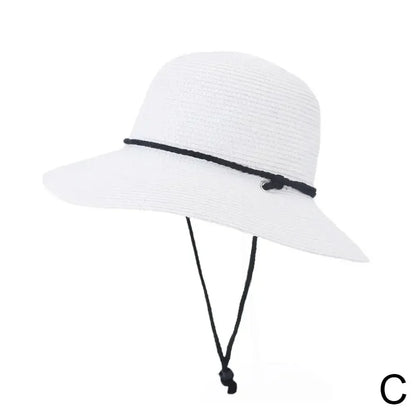 Korean Dome Basin Breathable Straw Sun Hat