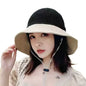 Foldable Wide Brim Bucket Hat | Ponytail Friendly