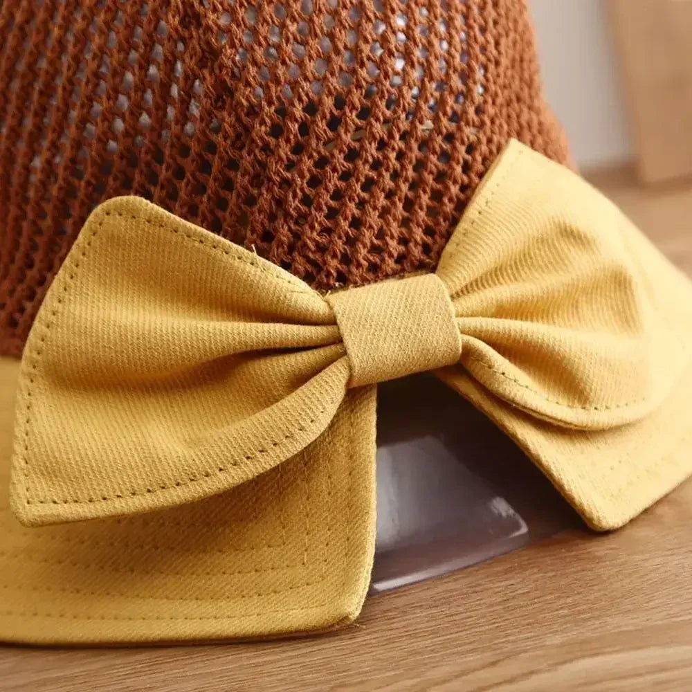 Foldable Wide Brim Bucket Hat | Ponytail Friendly