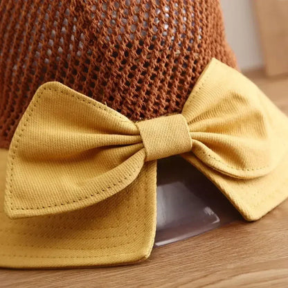 Foldable Wide Brim Bucket Hat | Ponytail Friendly