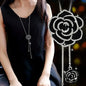 Gray Crystal Choker Necklace