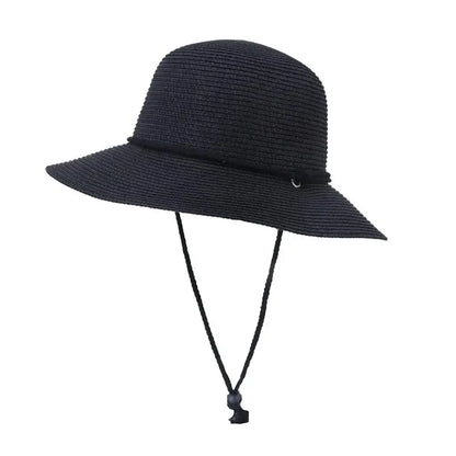 Korean Dome Basin Breathable Straw Sun Hat