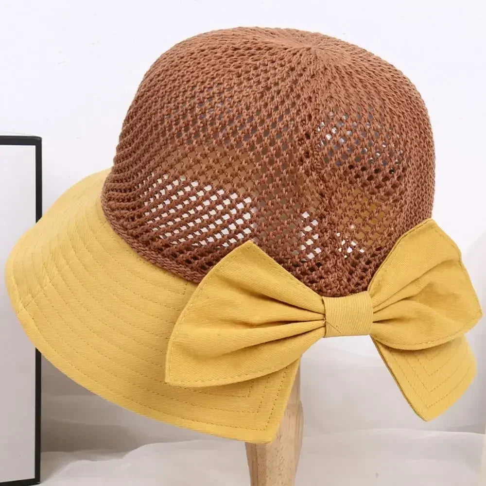 Foldable Wide Brim Bucket Hat | Ponytail Friendly
