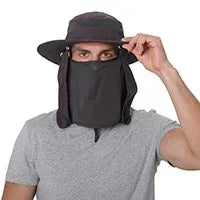 Foldable Wide Brim Straw Bucket Sun Hat