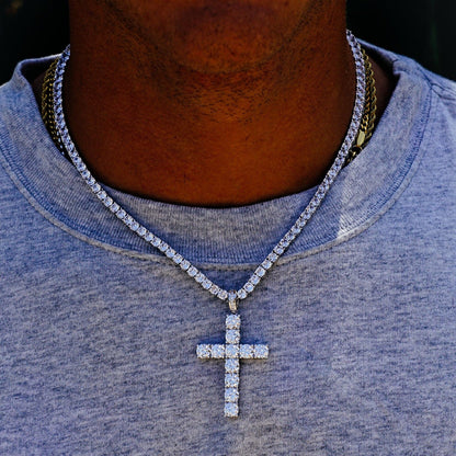 Galore 3MM CZ Tennis Chain & Pendant Bundle