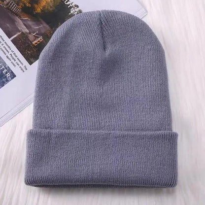 Candy Color Knit Beanie Hat | Unisex