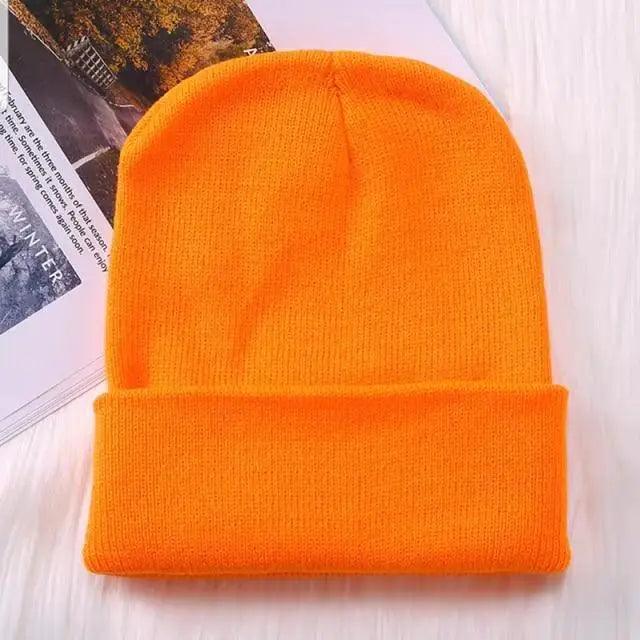 Candy Color Knit Beanie Hat | Unisex
