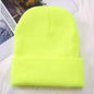 Candy Color Knit Beanie Hat | Unisex