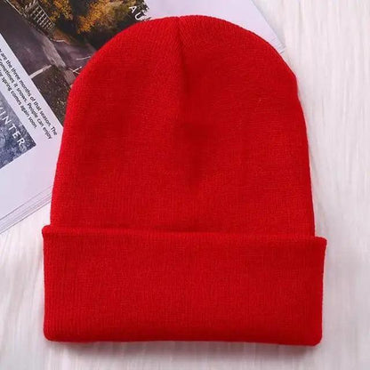 Candy Color Knit Beanie Hat | Unisex