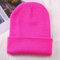 Candy Color Knit Beanie Hat | Unisex
