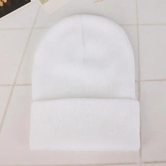 Candy Color Knit Beanie Hat | Unisex