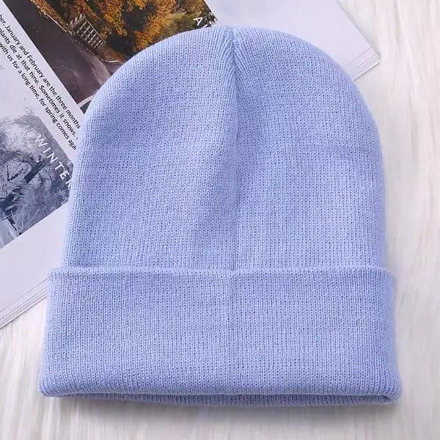 Candy Color Knit Beanie Hat | Unisex