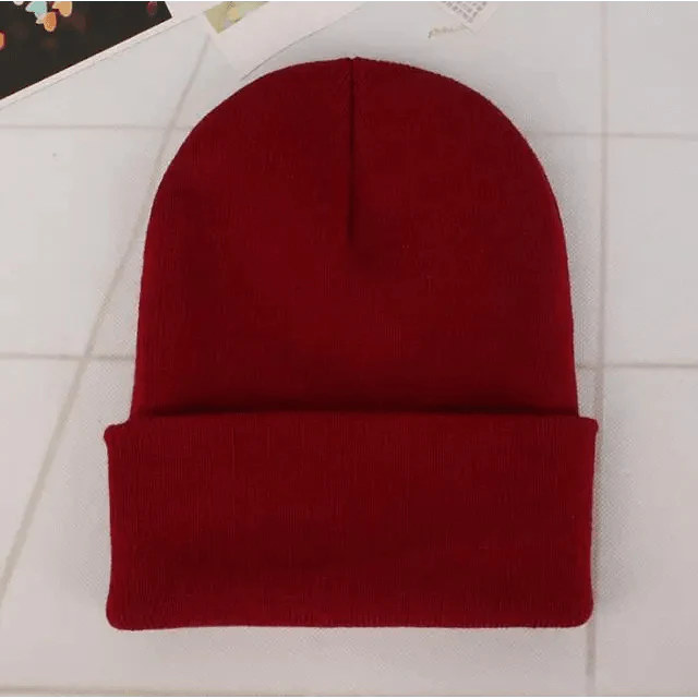Slouchy Knit Beanie Hat | Unisex