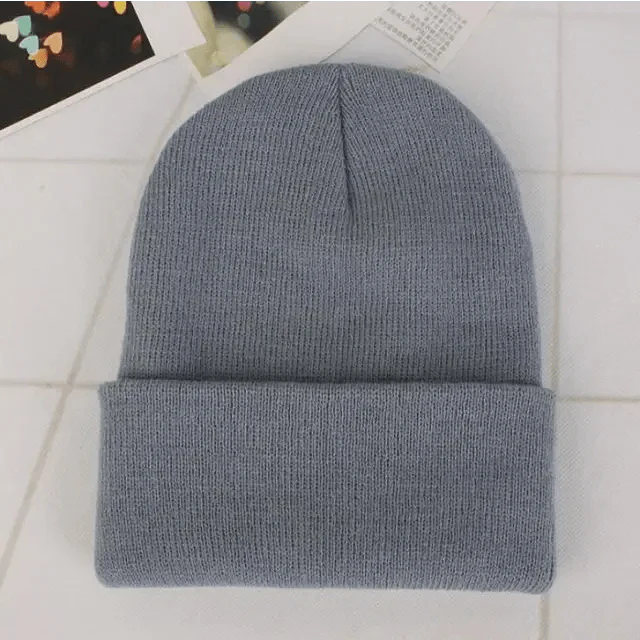 Slouchy Knit Beanie Hat | Unisex