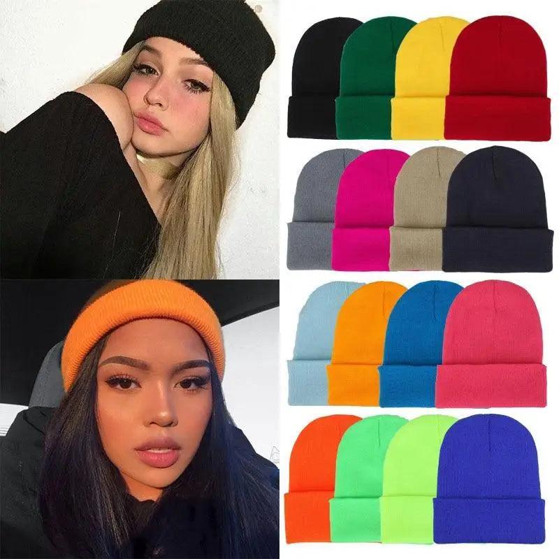 Slouchy Knit Beanie Hat | Unisex